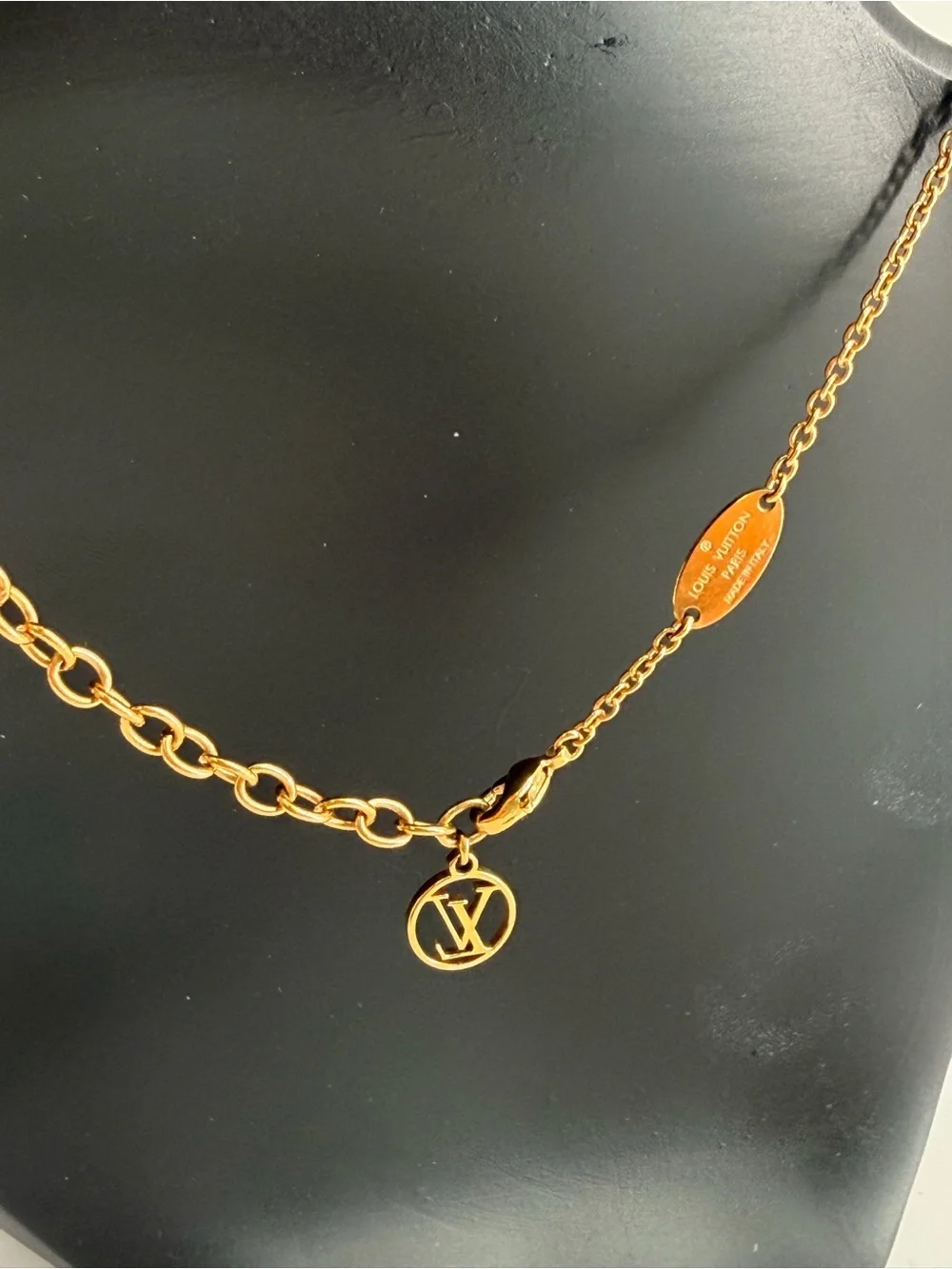 Louis Vuitton Garden Louise Necklace Gold